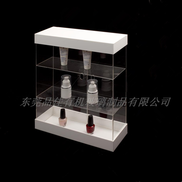 东莞有机玻璃展示架 有机玻璃化妆