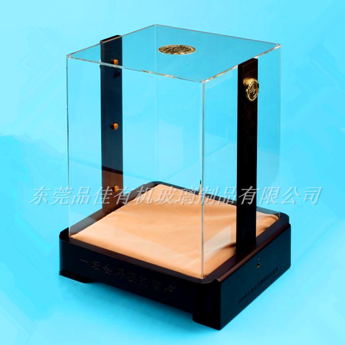 东莞有机玻璃盒子 透明亚克力展示盒 定制亚克力高档商品展示盒